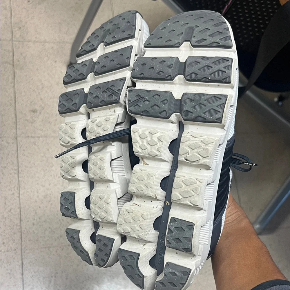 On Women's Black and Gray Athletic Sneakers - Picture 2 of 11
